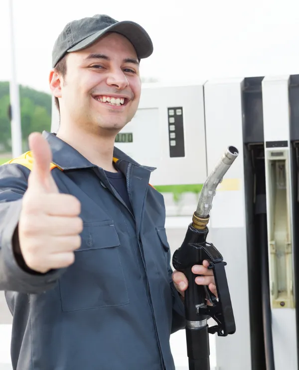 person-at-petrol-station